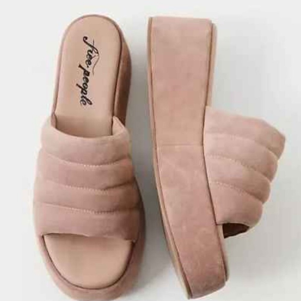 New Free People Almost Paradise Platform Heels size 6.5